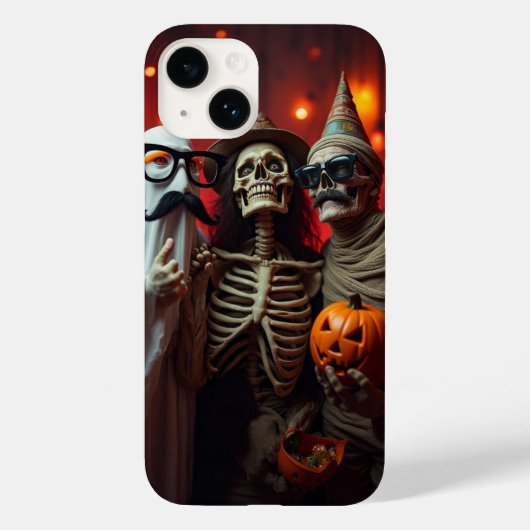 メモリーフォト、ハロウィン、作者 Natasha Us Case-Mate iPhoneケース (裏面)