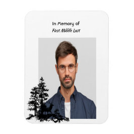 メモリ保持男らし鹿 マグネット