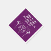 メモリ内の葬儀披露宴 スタンダードカクテルナプキン (角)