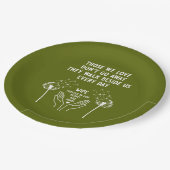 メモリ内の葬儀披露宴 ペーパープレート (アングル)