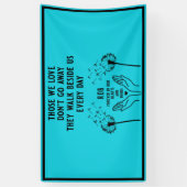 メモリ内の葬儀披露宴 横断幕 (縦)