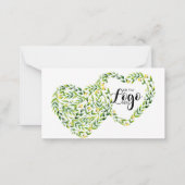 メモリ内悔やみや弔慰メモリアルエンジェルフローライトリカード ノートカード (裏面)