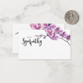 メモリ内悔やみや弔慰メモリアルエンジェルフローライトリカード ノートカード (正面/裏面インサイチュ)