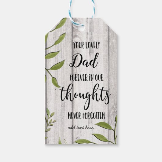 メモリ内悔やみや弔慰メモリアルエンジェル記念ギフト ギフトタグ (正面)