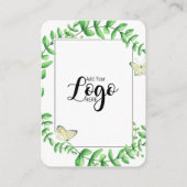 メモリ内悔やみや弔慰メモリアルエンジェル記念ギフト 名刺 (裏面)