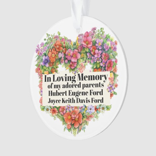 メモリ内 オーナメント (正面)