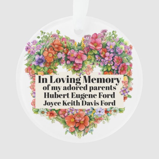 メモリ内 オーナメント (正面)