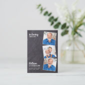 メモリ素朴ー3写真石板葬儀祈りの言葉カード コーリングカード (スタンド正面)