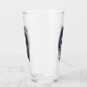 メモリ絵を描 タンブラーグラス (左)