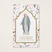 メモリ賛美祈りの言葉カード内の母カトリック (正面)