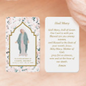 メモリ賛美祈りの言葉カード内の母カトリック