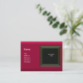 メモリ鮮やか3 MONOGRAMジェムレッド 名刺 (スタンド正面)