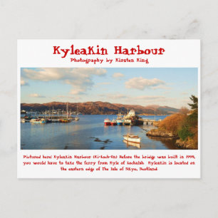 メモリ2 078, Kyleakin Harbor,撮影… ポストカード