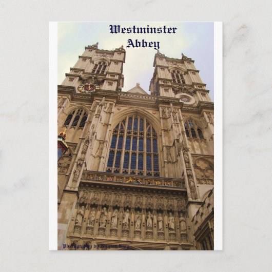 メモリ2 254, Westminster Abbey, Photography by... ポストカード (正面)