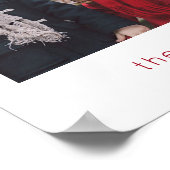 メモリ4フォトグリッド ポスター (角)