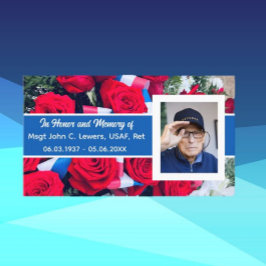 メモリ・カードの退役軍人を受け取る コーリングカード