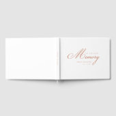 メモリ「愛するメモリ内」白 ゲストブック (全面)