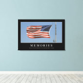 メモリ：感動的引用文2 キャンバスプリント (インサイチュ (ウッドフロア))