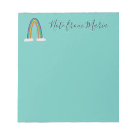 メモ元 – 緑パーソナライズされた色のメモ帳 ノートパッド