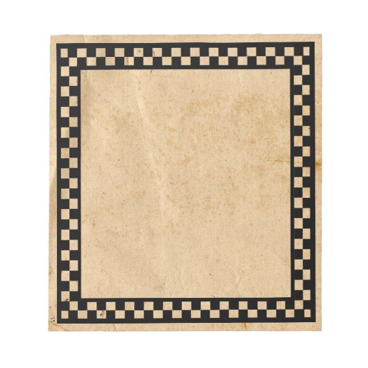 メモ初期の帳の確認 ノートパッド (正面)