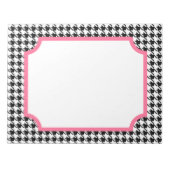 メモ千鳥格子の帳 ノートパッド (正面)