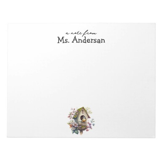 メモ帳からのCuckooネストノート ノートパッド (正面)