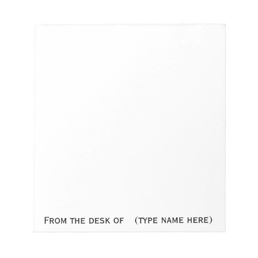 メモ帳から ノートパッド (正面)