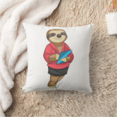 メモ帳で秘書としてスロース クッション (ブランケット)