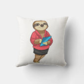 メモ帳で秘書としてスロース クッション (裏面)