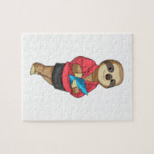 メモ帳で秘書としてスロース ジグソーパズル (横)