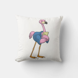 メモ帳で秘書としてFlamingo クッション