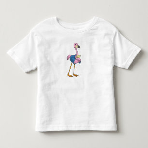 メモ帳で秘書としてFlamingo トドラーTシャツ