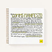 メモ帳に対するコマンド宣言 ノートブック (正面)