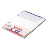 メモ帳のテンプレート投票 ノートパッド (回転)