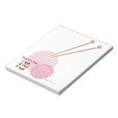 メモ帳の一覧を表示するニット ノートパッド (回転)