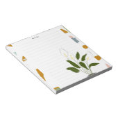 メモ帳の女性の幸せ ノートパッド (アングル)