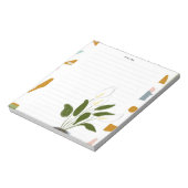 メモ帳の女性の幸せ ノートパッド (回転)