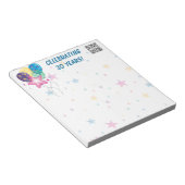 メモ帳の祝テンプレート ノートパッド (アングル)