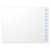 メモ帳の雪 ノートパッド (正面)