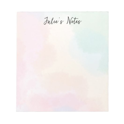 メモ帳を絞パーソナライズされたる ノートパッド (正面)