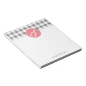 メモ帳ギフトパーソナライズされた先生のデスクから ノートパッド (アングル)