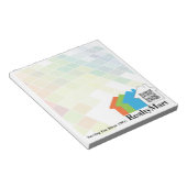 メモ帳テンプレートハウス不動産仲介業者 ノートパッド (アングル)