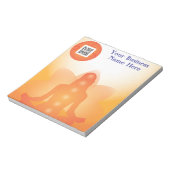 メモ帳テンプレートヨガ ノートパッド (回転)