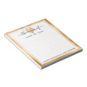 メモ帳パーソナライズされたの母からのメモ ノートパッド (アングル)