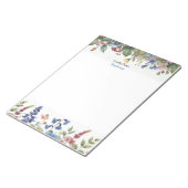 メモ帳パーソナライズされたフローラ ノートパッド (アングル)