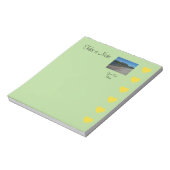 メモ帳色の変更が付いているハート ノートパッド (回転)
