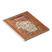 メモ帳 – ウィスコンシン晩餐クラブの地図 (アングル)