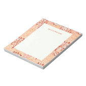 メモ帳：ウィリアム・モリス： APPLE ノートパッド (回転)