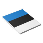 メモ帳（エストニア国旗） ノートパッド (アングル)