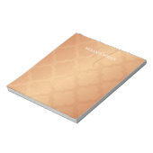 メモ帳 – カッパーラティスイニシャル名 (回転)